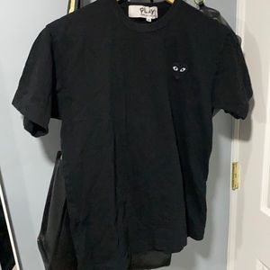 Comme des garçons play black heart tee